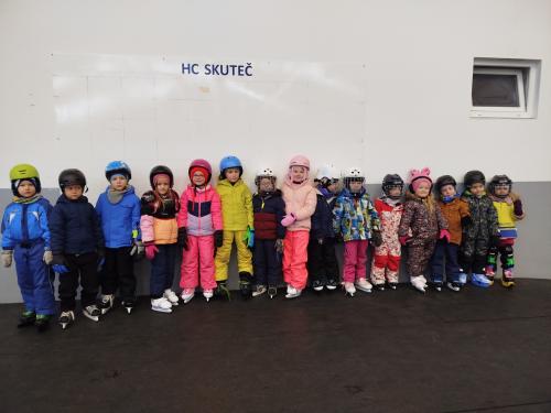 Děti do bruslí - 1.lekce